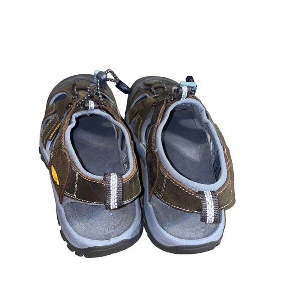 KEEN Venice Sport Waterproof Hiking Gorp Sandals 003989 size 6 grey/brown/blue - Picture 3 of 9